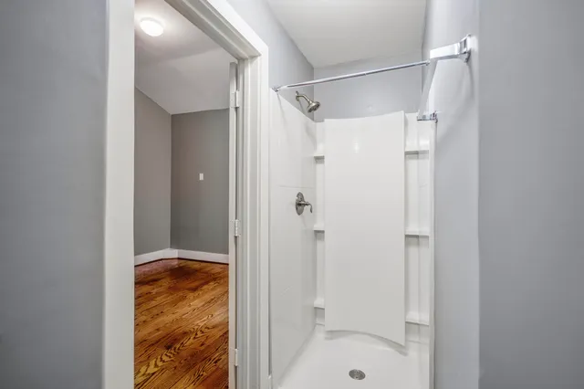 a balcony with furniture and city view