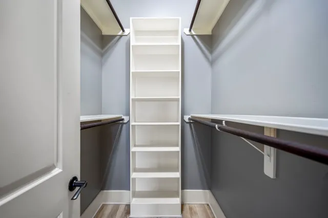 a view of front door