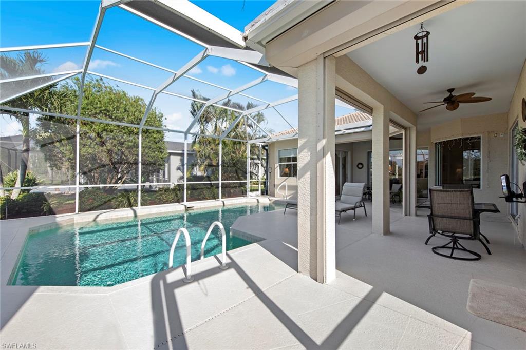 21516 Langholm Run Estero, FL 33928 - Photo 35 of 50 a view of a porch with seating area