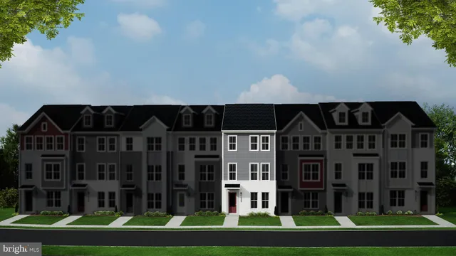 a view of a building with a yard