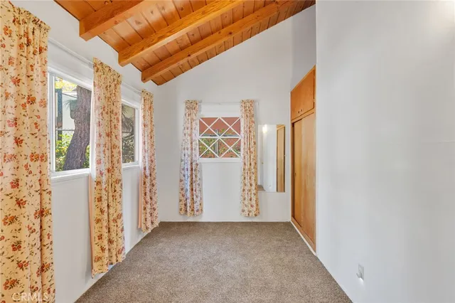 a view of a small space