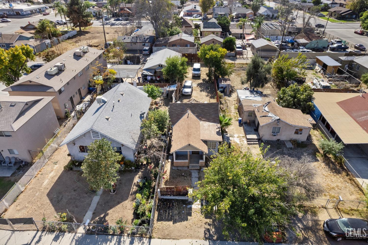 Undisclosed Address Bakersfield, CA 93305 - Photo 2 of 10 an aerial view of a city with lots of residential buildings