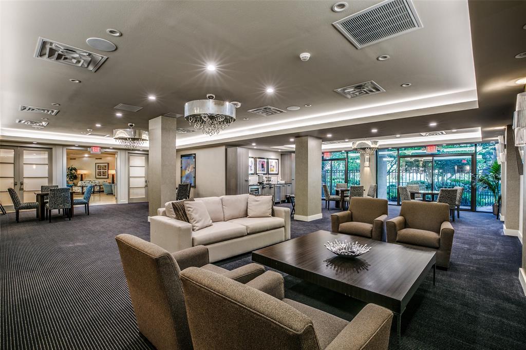 5200 Keller Springs Road, Unit 820 Dallas, TX 75248 - Photo 36 of 40 a living room with furniture and a large window