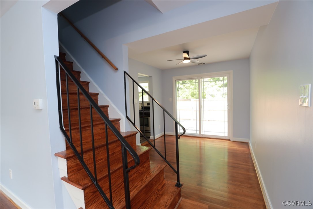 3109 North Parham Road, Unit 40 Henrico, VA 23294 - Photo 18 of 40 a view of entryway with wooden floor
