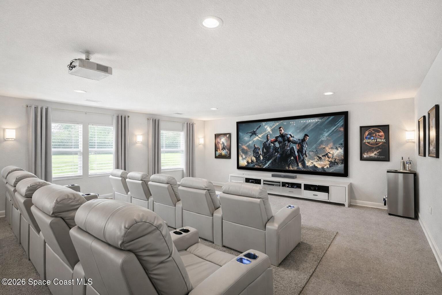 135 Oakledge Drive Rockledge, FL 32955 - Photo 14 of 58 Reimagined as a Home Theatre