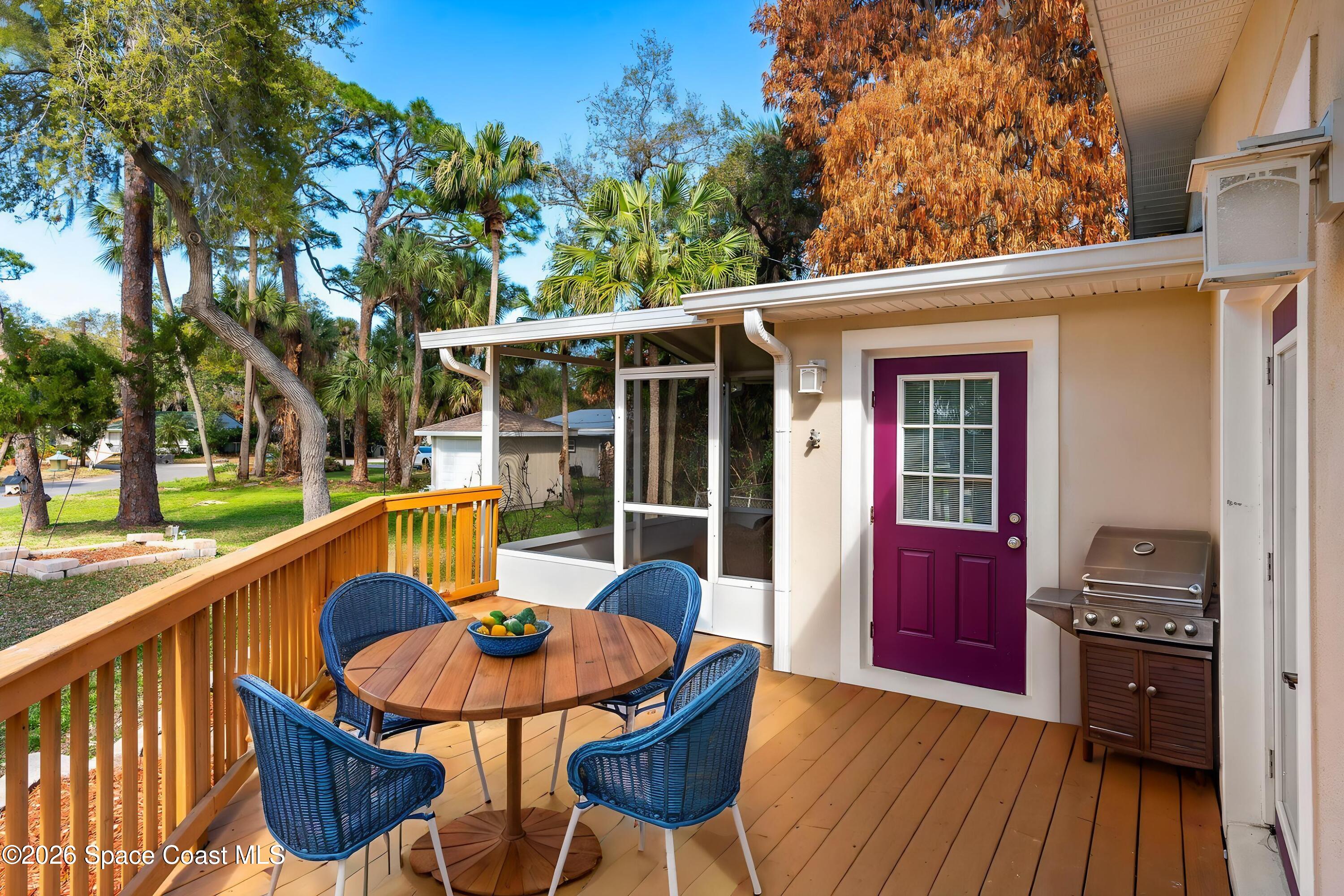 135 Oakledge Drive Rockledge, FL 32955 - Photo 43 of 58 Outdoor deck