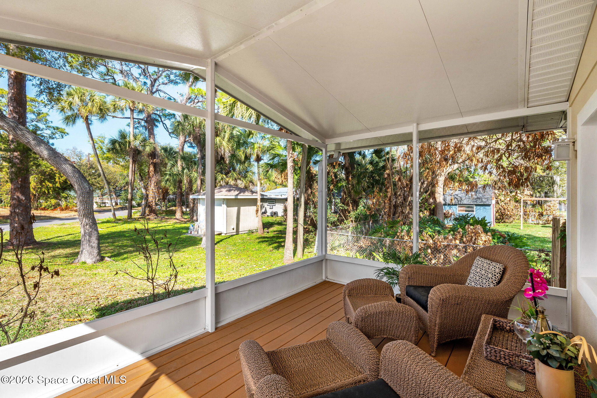 135 Oakledge Drive Rockledge, FL 32955 - Photo 46 of 58 Screened porch