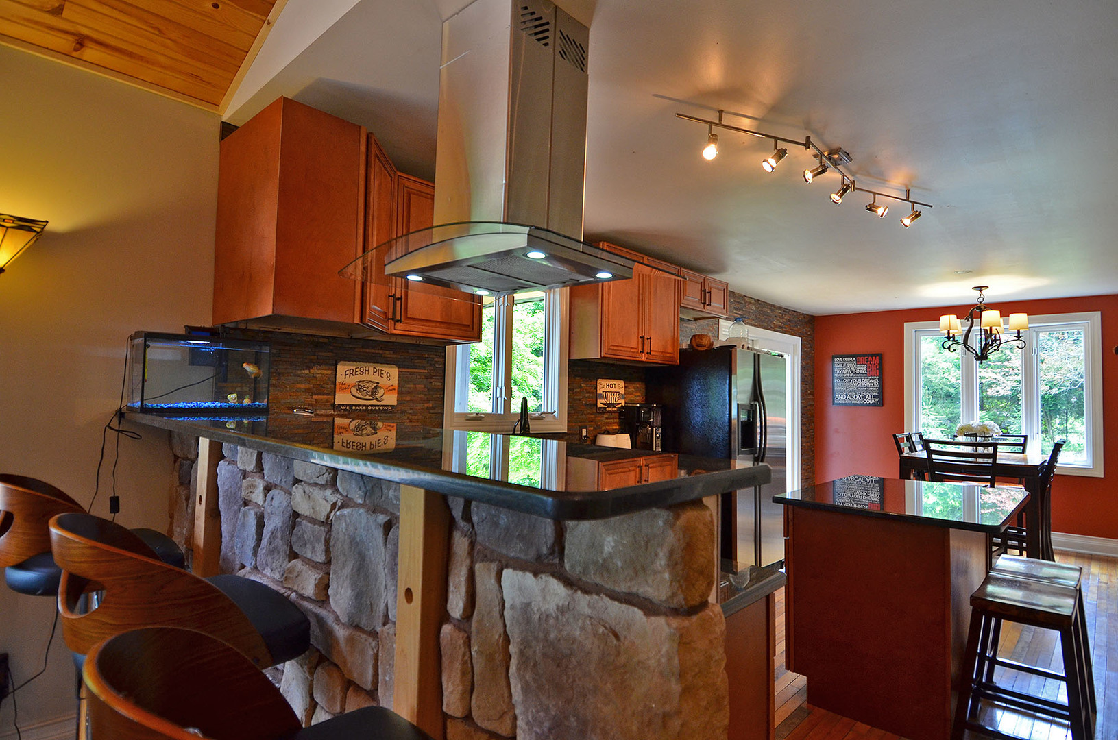2580 East 1251st Road Ottawa, IL 61350 - Photo 15 of 29 a view of a dining room with furniture window and outside view