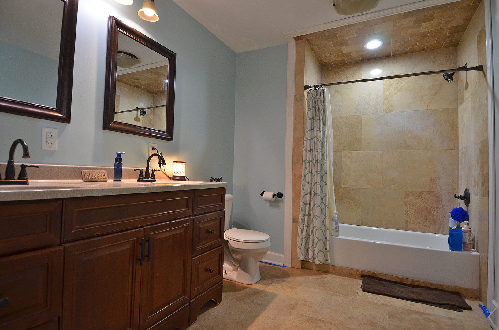 2580 East 1251st Road Ottawa, IL 61350 - Photo 9 of 29 a bathroom with a sink toilet and shower