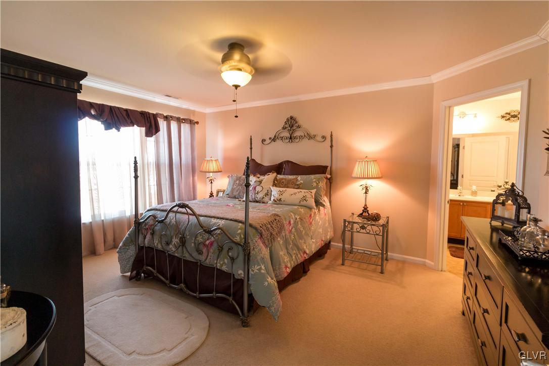 8785 Pathfinder Road Breinigsville, PA 18031 - Photo 15 of 28 Master suite with crown molding and enormous walk-