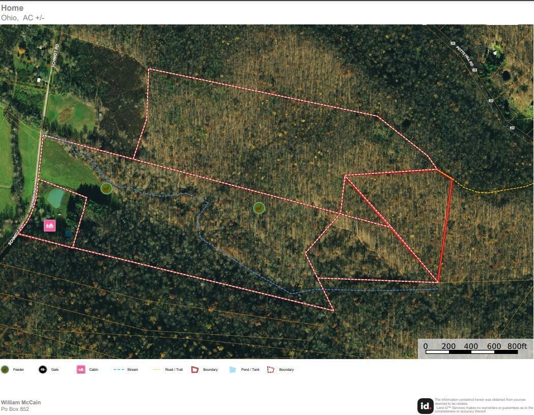 1100 Schmidt Road Bainbridge, OH 45612 - Photo 46 of 46 1100 Schmidt Aerial 117 Acres