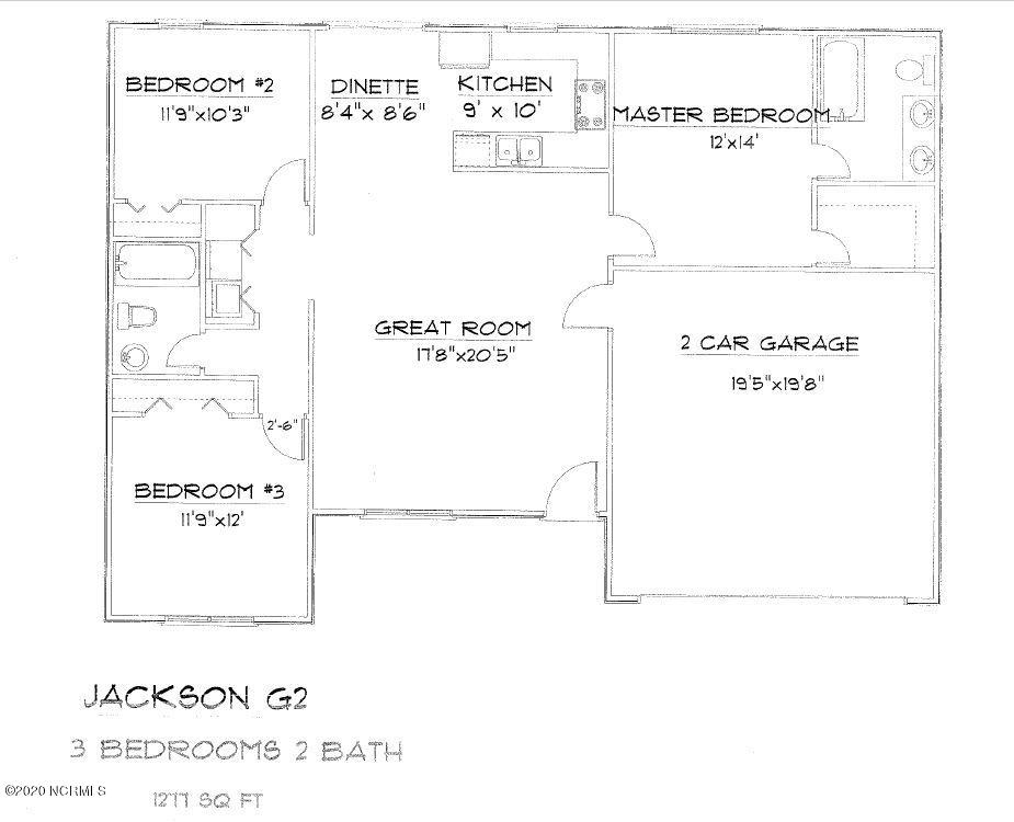 82 Pond Road Rocky Point, NC 28457 - Photo 3 of 3 Jackson Floor PlanJPG