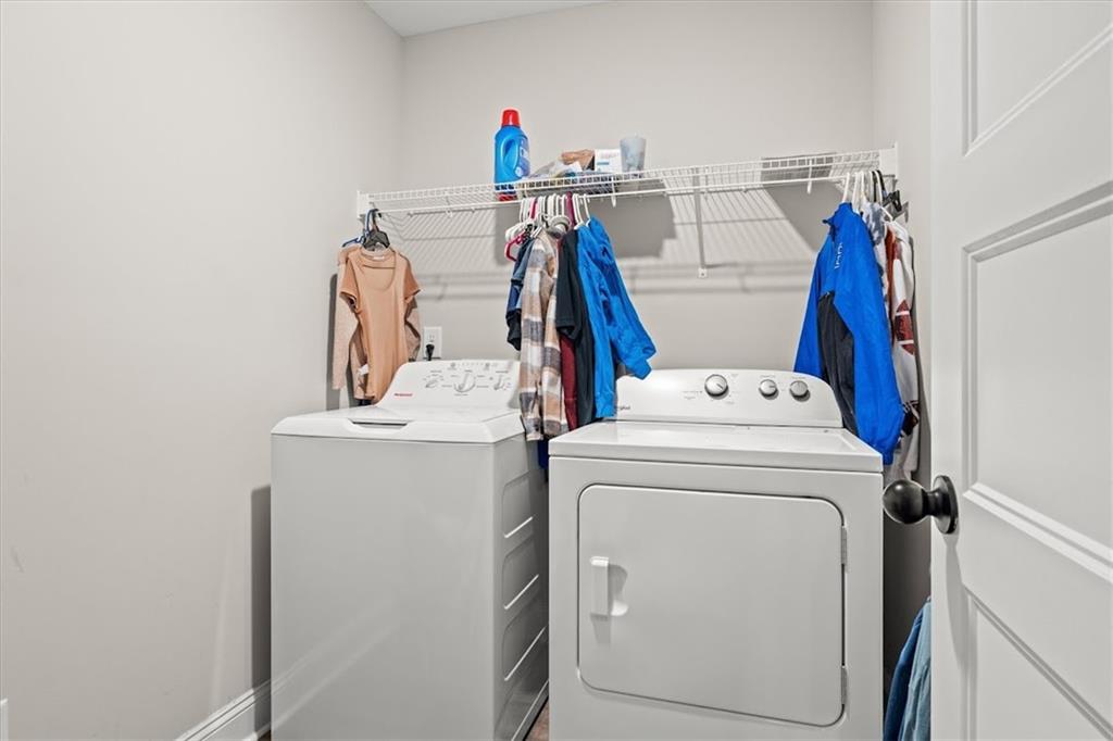 14 Cambridge Lane Bremen, GA 30110 - Photo 36 of 51 a utility room with dryer and washer