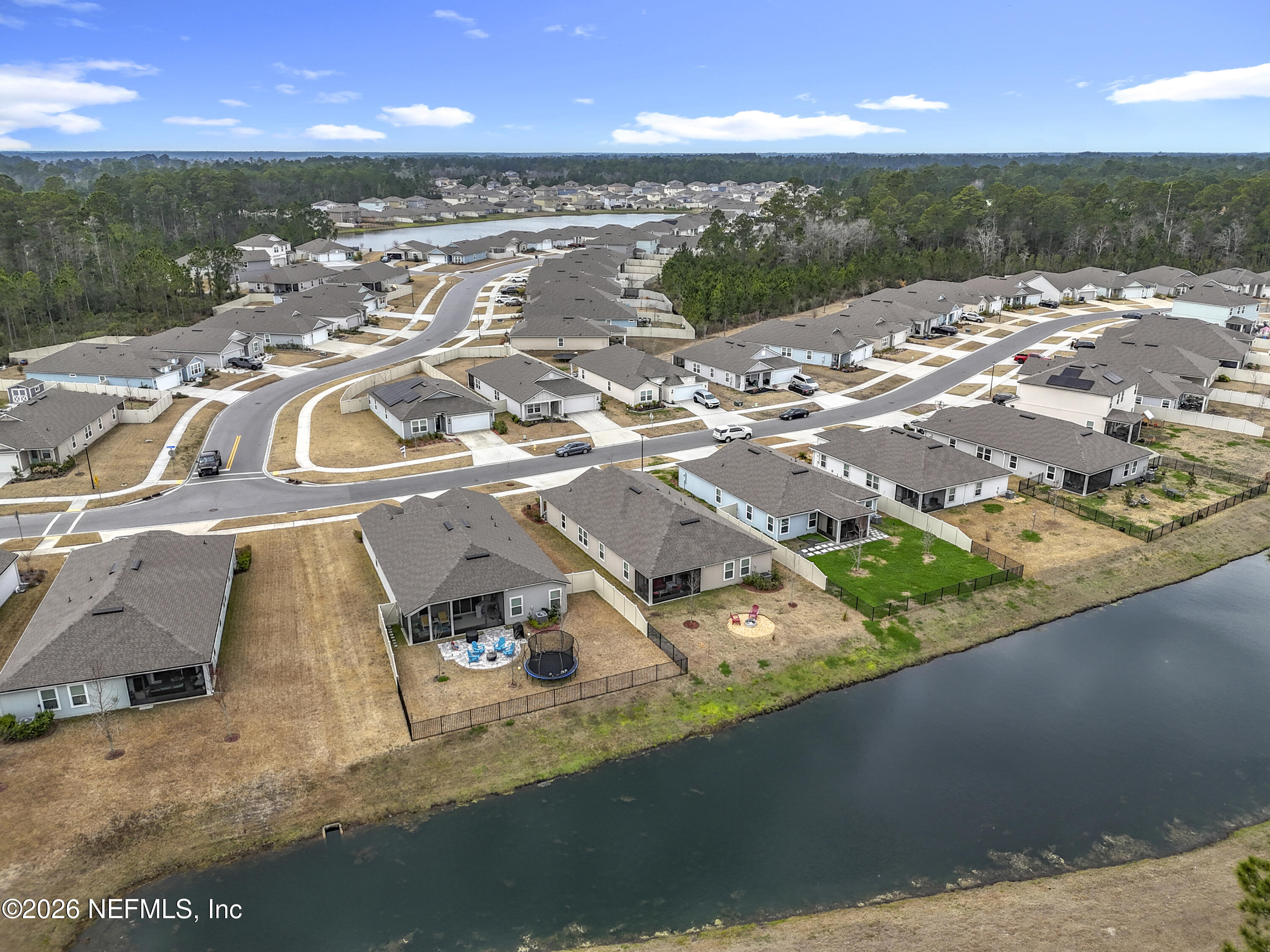 65849 Edgewater Drive Yulee, FL 32097 - Photo 22 of 36 Private Backyard