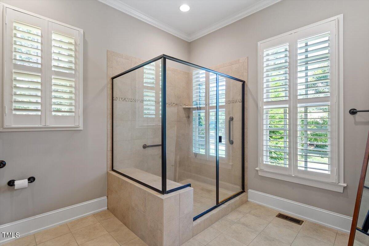 124 Dartmoor Lane Raleigh, NC 27614 - Photo 24 of 64 ADU Walk-in Shower