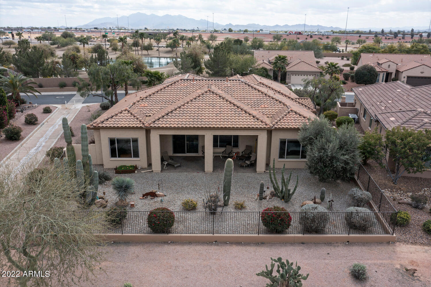 16422 West Berkeley Road Goodyear, AZ 85395 - Photo 23 of 28 Large fenced backyard