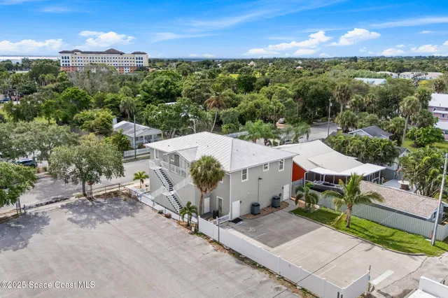 a view of a house with a porch