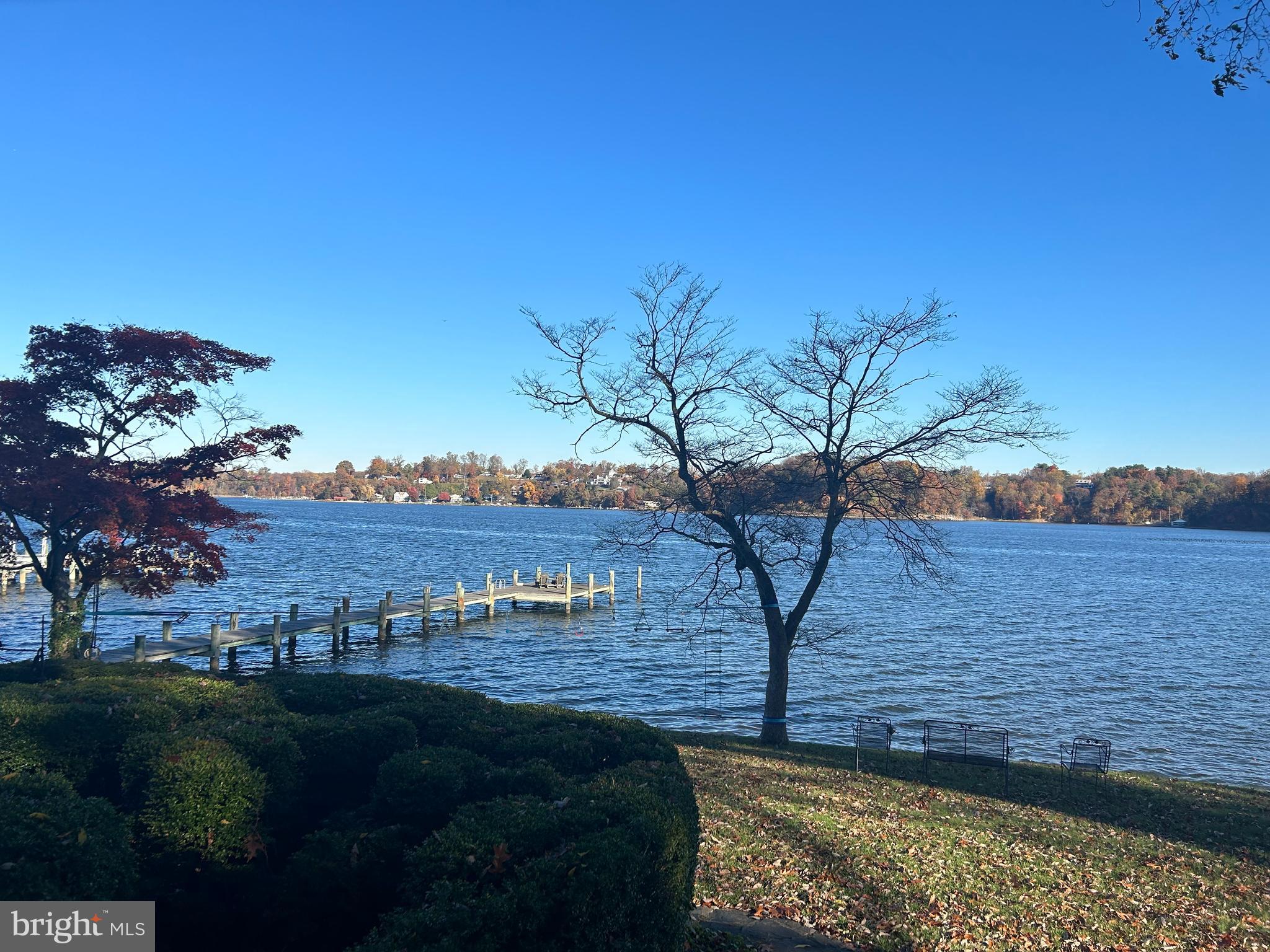 1836 Cove Point Road Annapolis, MD 21401 - Photo 31 of 36 Huge pier with approximately 6ft MLW