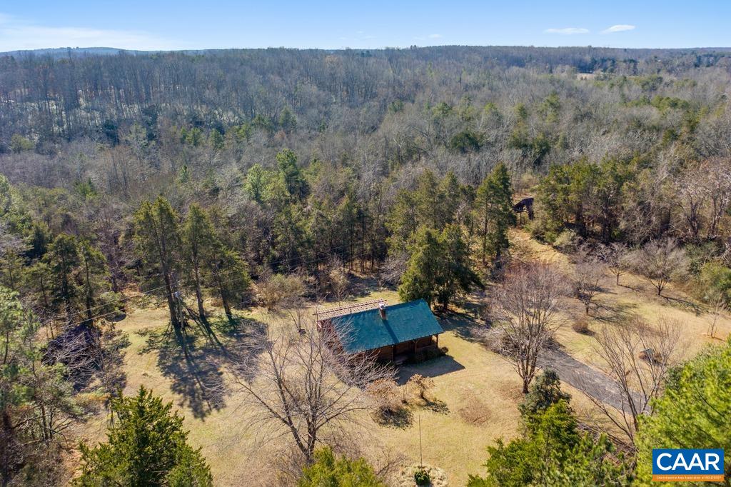 4844 Haden Martin Road Palmyra, VA 22963 - Photo 33 of 40 a view of a dry yard with trees