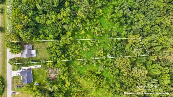 a backyard of a house