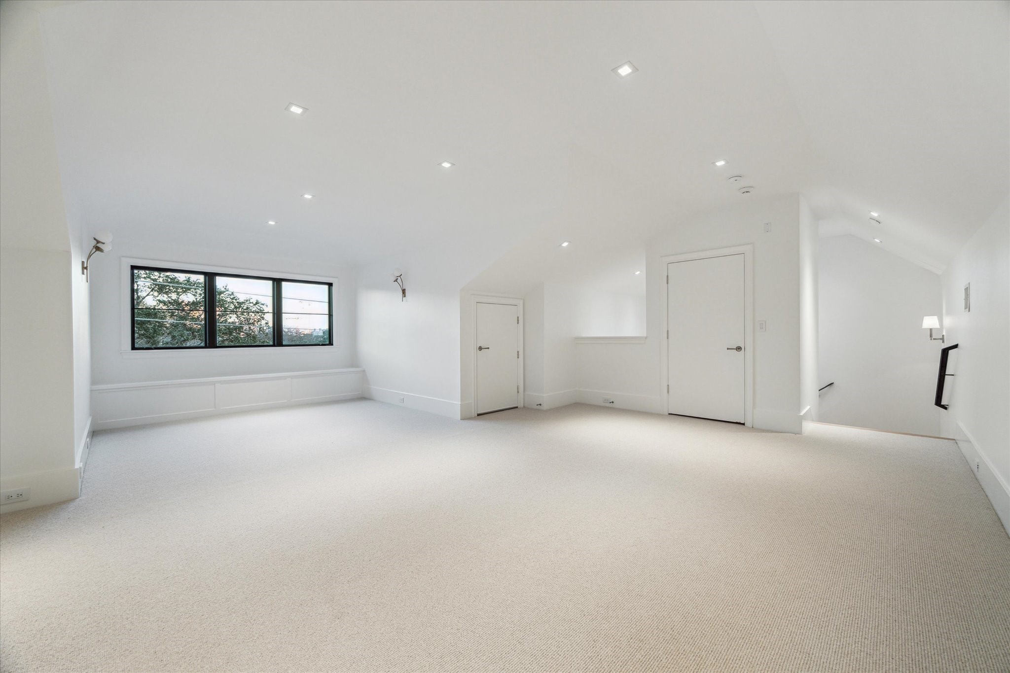 2711 Eastgrove Lane Houston, TX 77027 - Photo 43 of 48 an empty room with a window and fireplace