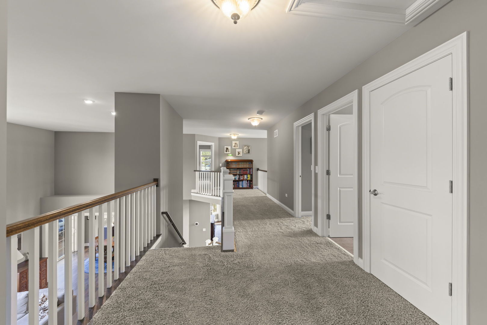 1711 Driving Park Road Wheaton, IL 60187 - Photo 13 of 41 a view of a hallway view with staircase