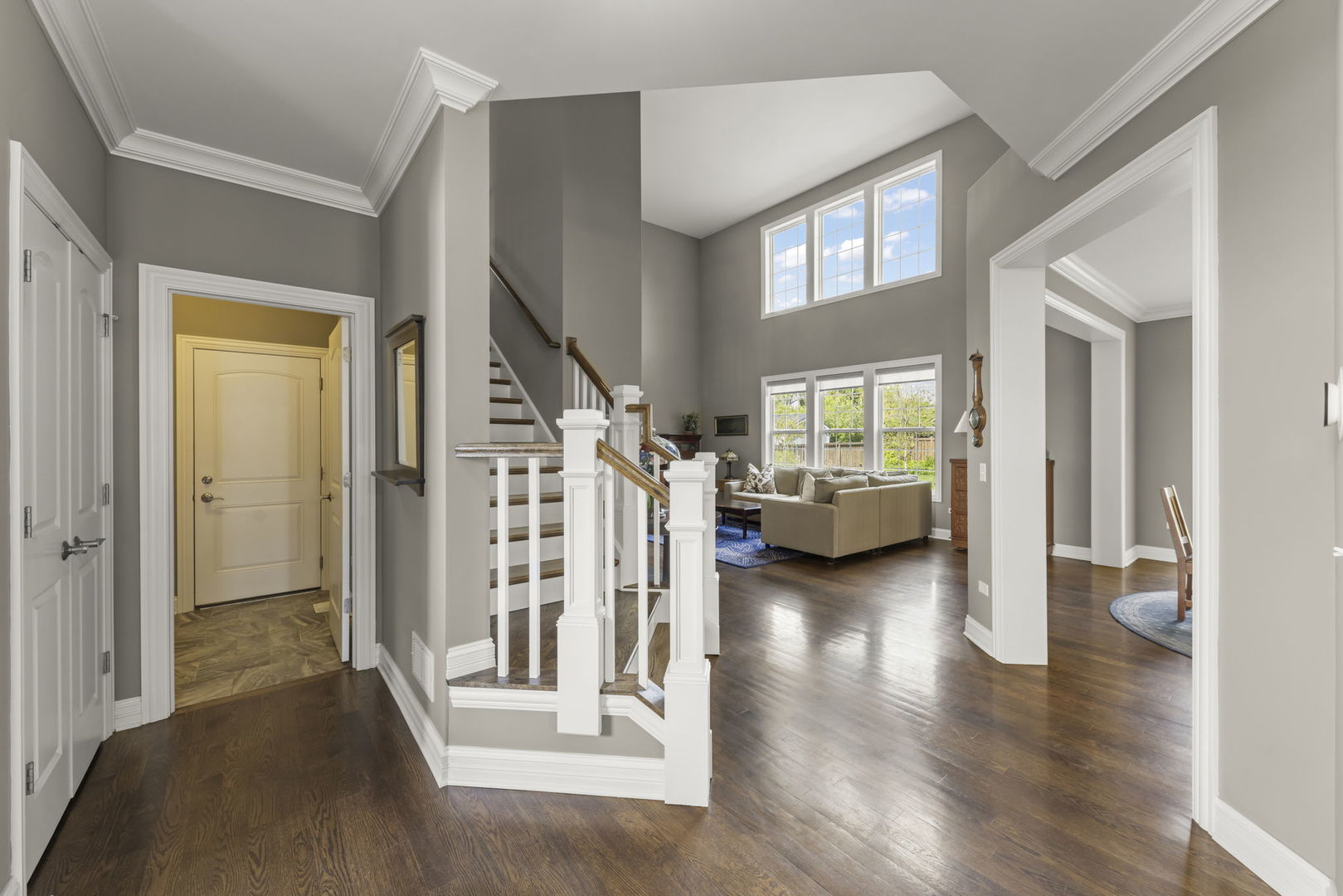 1711 Driving Park Road Wheaton, IL 60187 - Photo 5 of 41 a view of livingroom with furniture and wooden floor