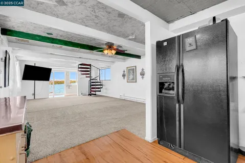 a view of outside space with ocean view