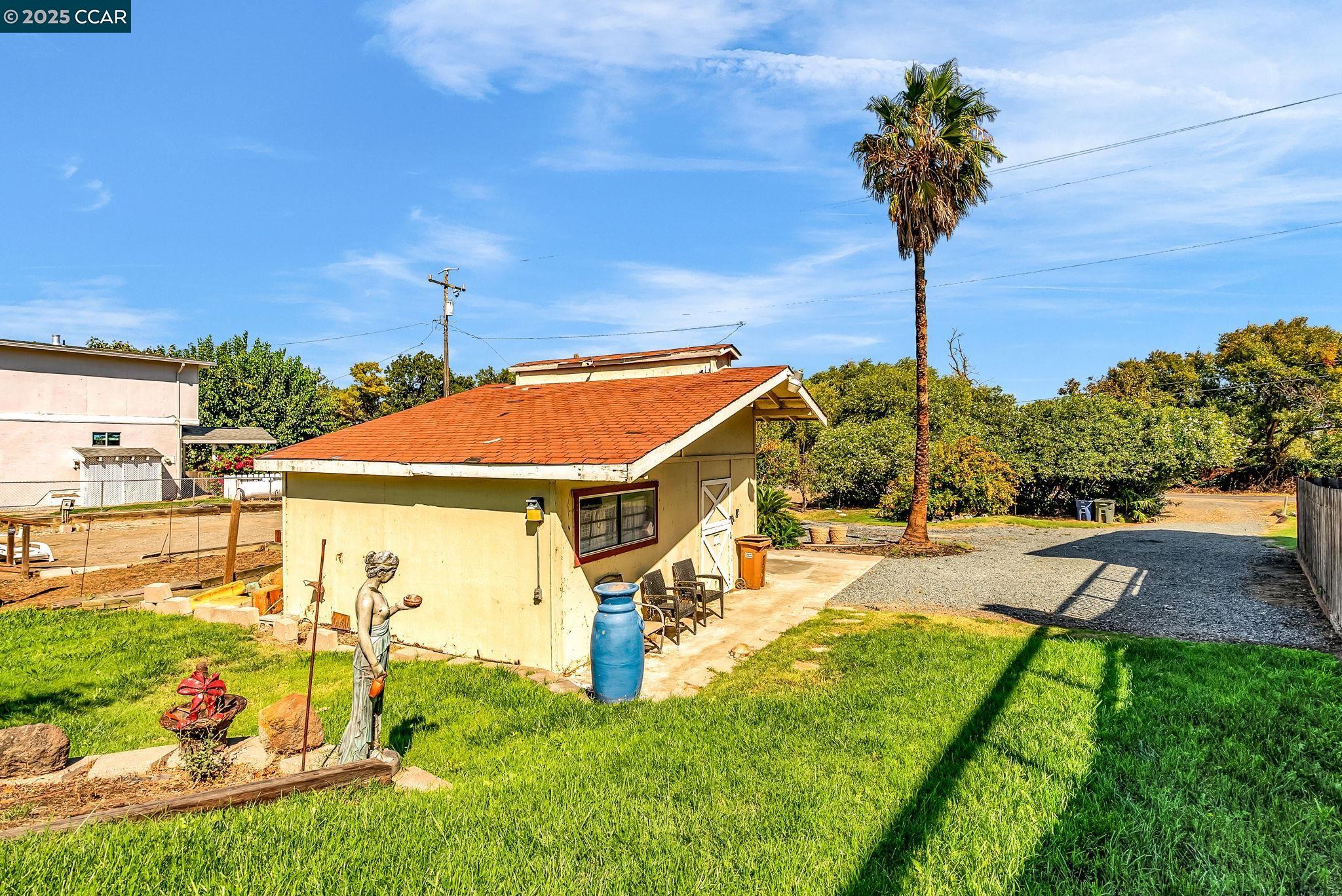1818 Taylor Road Bethel Island, CA 94511 - Photo 45 of 59 a view of a backyard with a patio