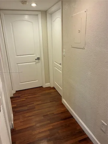 a view of a small space