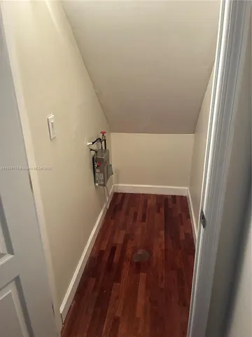 a view of wooden floor