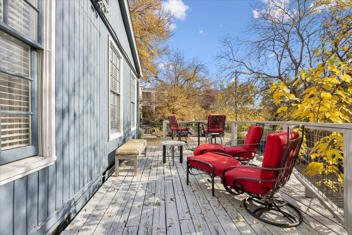 604 Pressler Street Austin, TX 78703 - Photo 39 of 40 View of deck