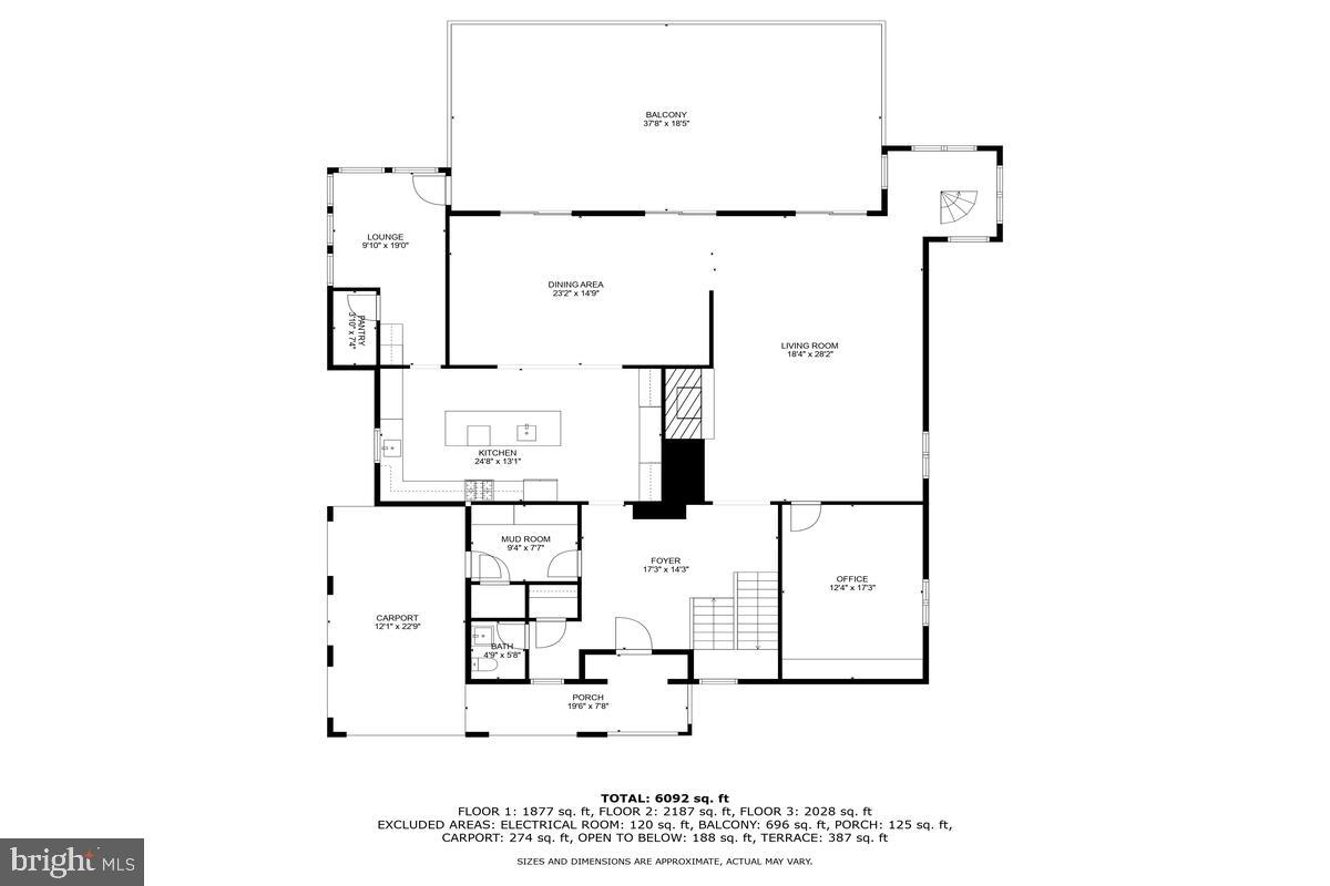 11900 Viewcrest Terrace Silver Spring, MD 20902 - Photo 67 of 69 FLOOR PLAN - MAIN LEVEL
