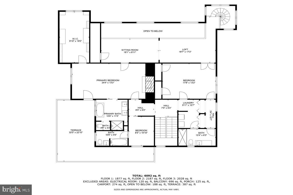 11900 Viewcrest Terrace Silver Spring, MD 20902 - Photo 68 of 69 FLOOR PLAN - UPPER LEVEL