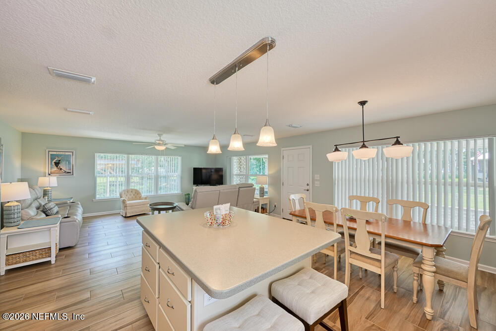 7837 Rusty Anchor Road St. Augustine, FL 32092 - Photo 8 of 41 Kitchen Dining and Living Rooms - View 2