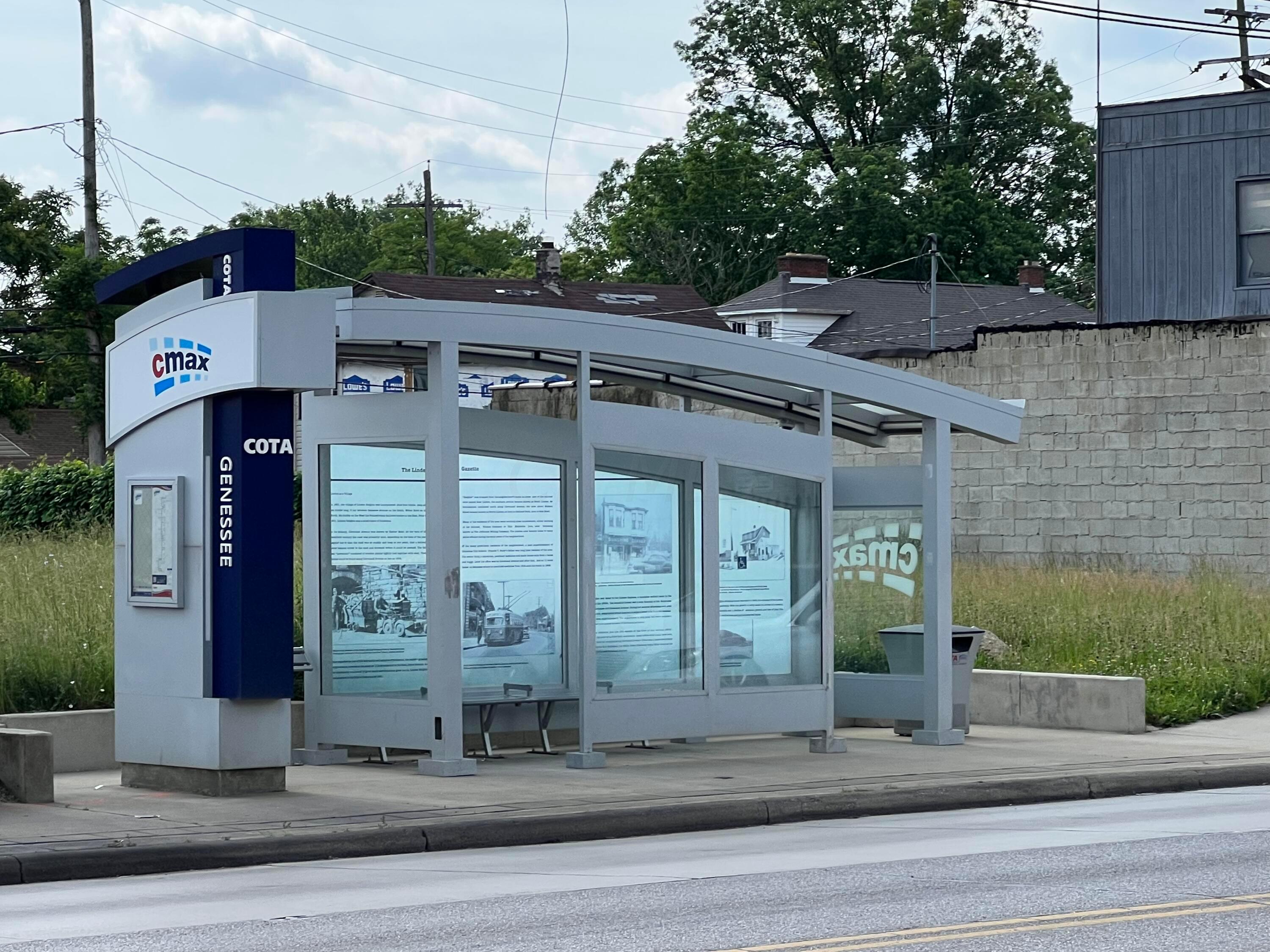 1661-1663 East Weber Road Columbus, OH 43211 - Photo 14 of 18 Linden COTA Bus Stop
