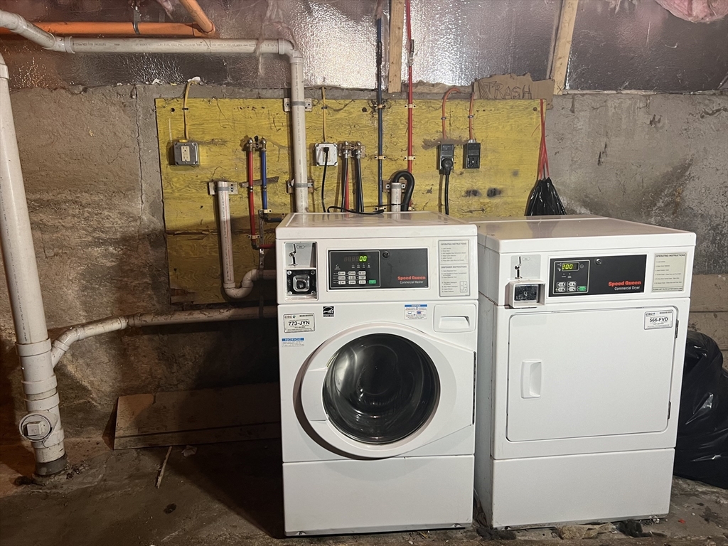 12 Aspen Street Ware, MA 01082 - Photo 17 of 17 a utility room with dryer and washer