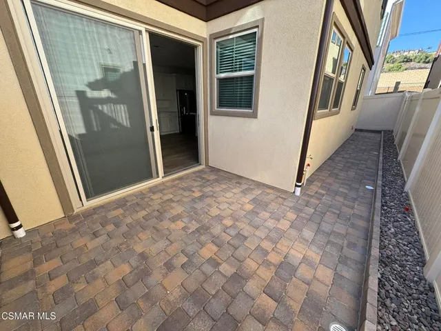 a view of an front door