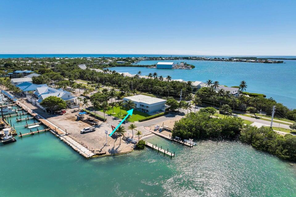 300 Duck Key Drive, Unit 9 Duck Key, FL 33050 - Photo 21 of 22 an aerial view of a house with a garden and lake view