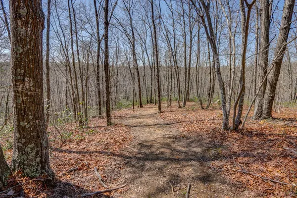 a view of a lake from a balcony
