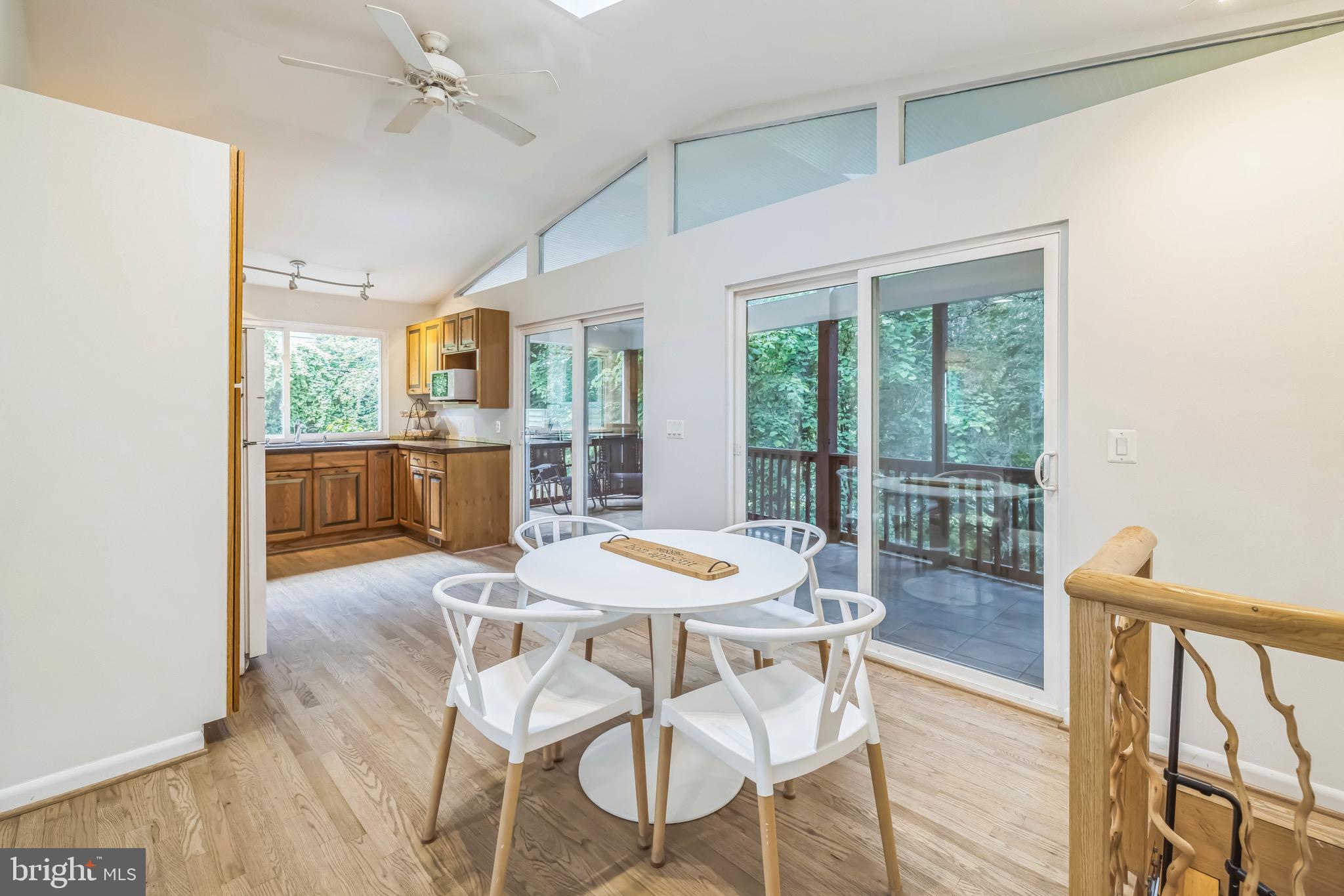 4112 Decatur Avenue Kensington, MD 20895 - Photo 9 of 40 Dining and kitchen with view of patio