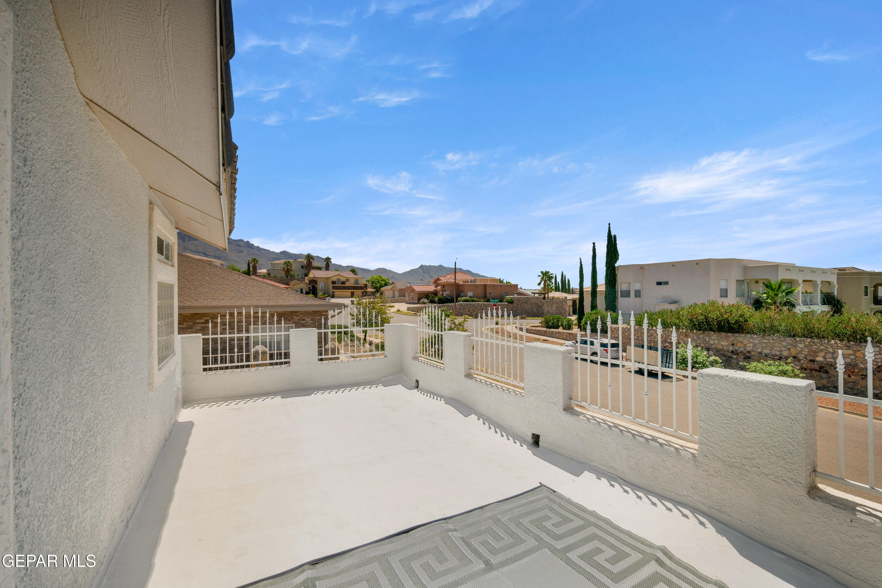 6705 Pearl Ridge Drive El Paso, TX 79912 - Photo 47 of 58 a view of a balcony with city view