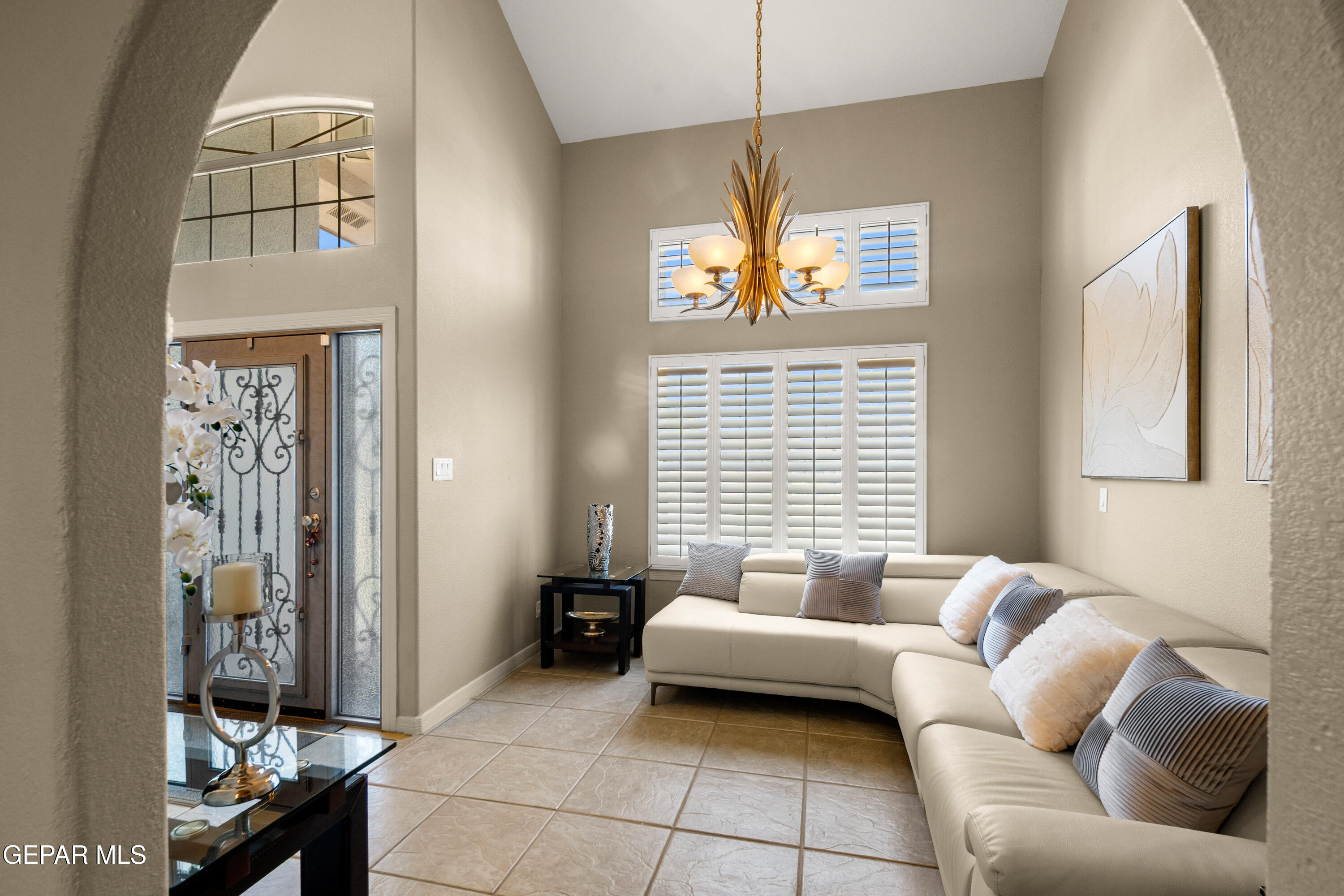 6705 Pearl Ridge Drive El Paso, TX 79912 - Photo 5 of 58 a living room with furniture and a window
