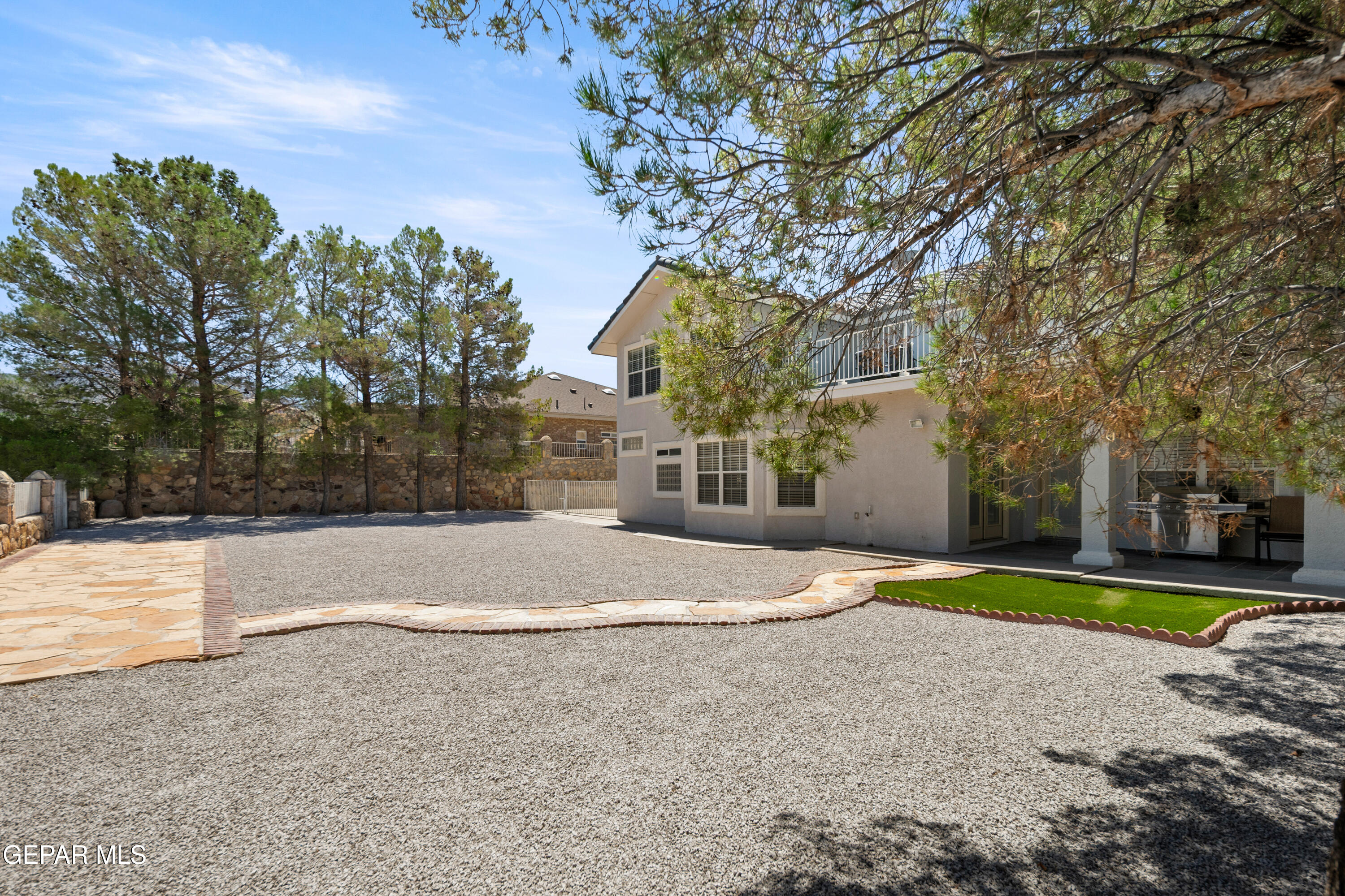 6705 Pearl Ridge Drive El Paso, TX 79912 - Photo 55 of 58 a view of outdoor space yard and basketball court