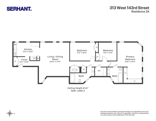 $1,250,000 | 313 West 143rd Street, Unit 2A | Central Harlem