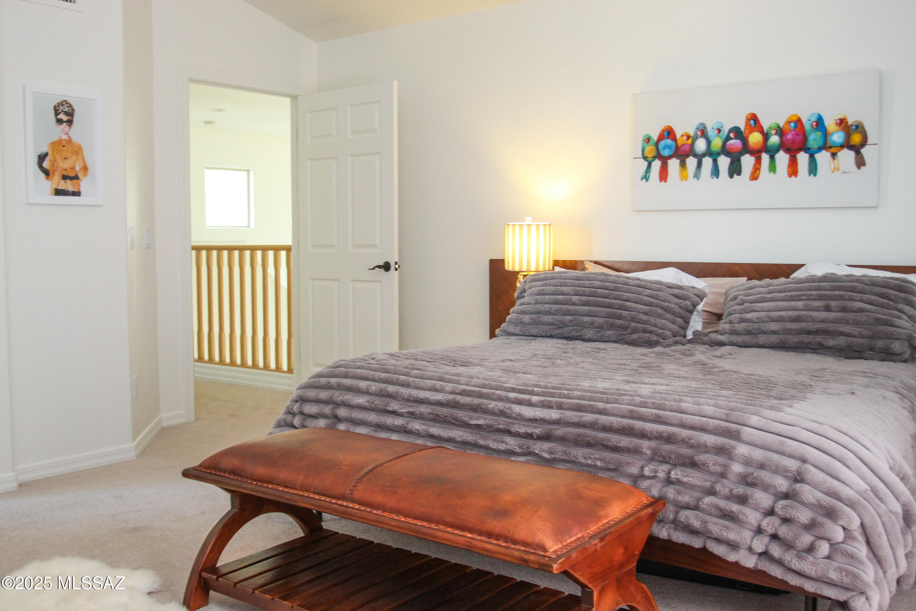 5202 Spring View Drive Tucson, AZ 85749 - Photo 28 of 49 a bedroom with a bed and window