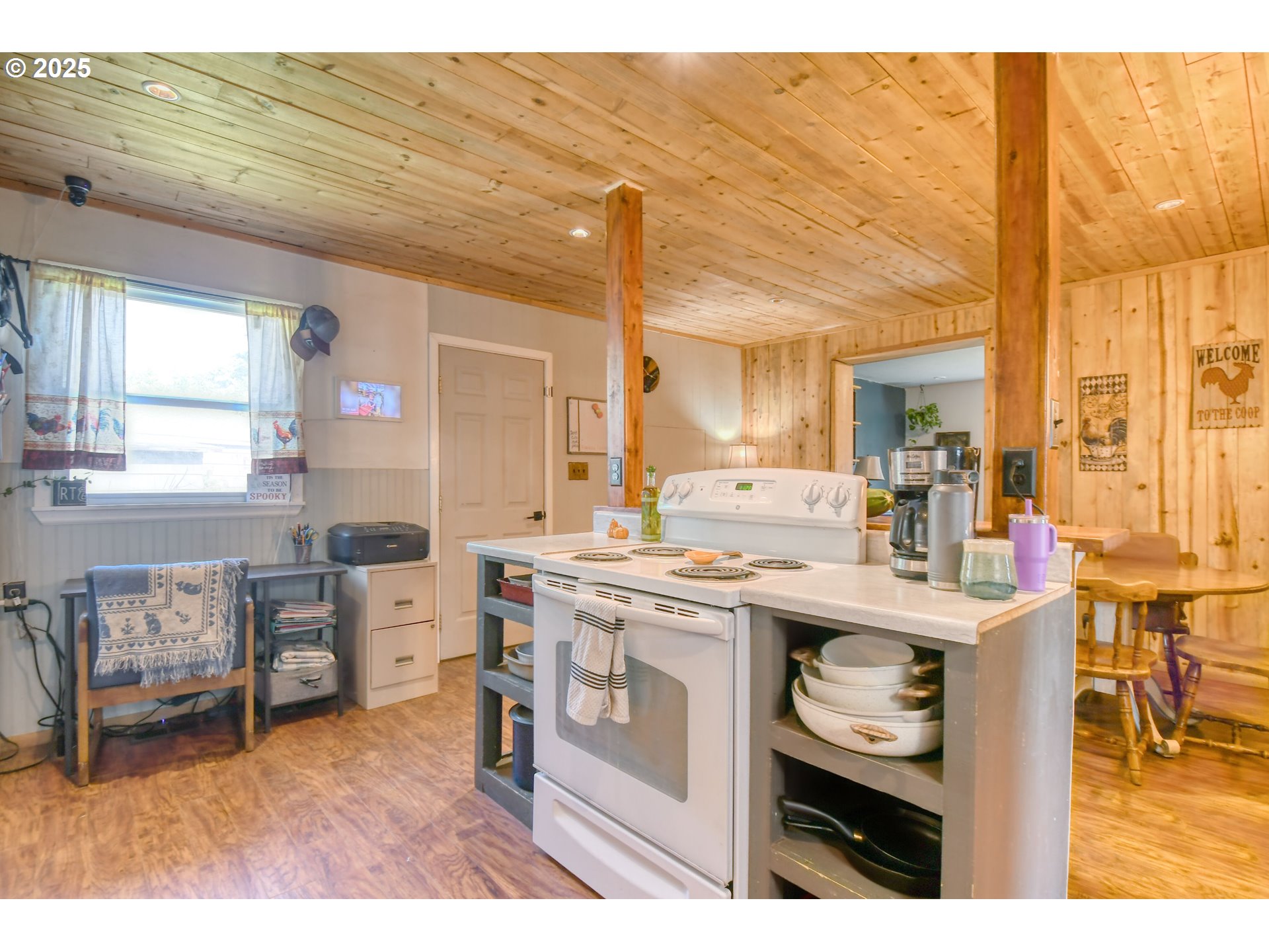 559 Southwest Cedar Street Pilot Rock, OR 97868 - Photo 14 of 42 a kitchen with a sink cabinets and window