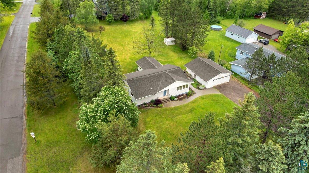 5219 West Arrowhead Road Hermantown, MN 55811 - Photo 34 of 35 View of birds eye view of property