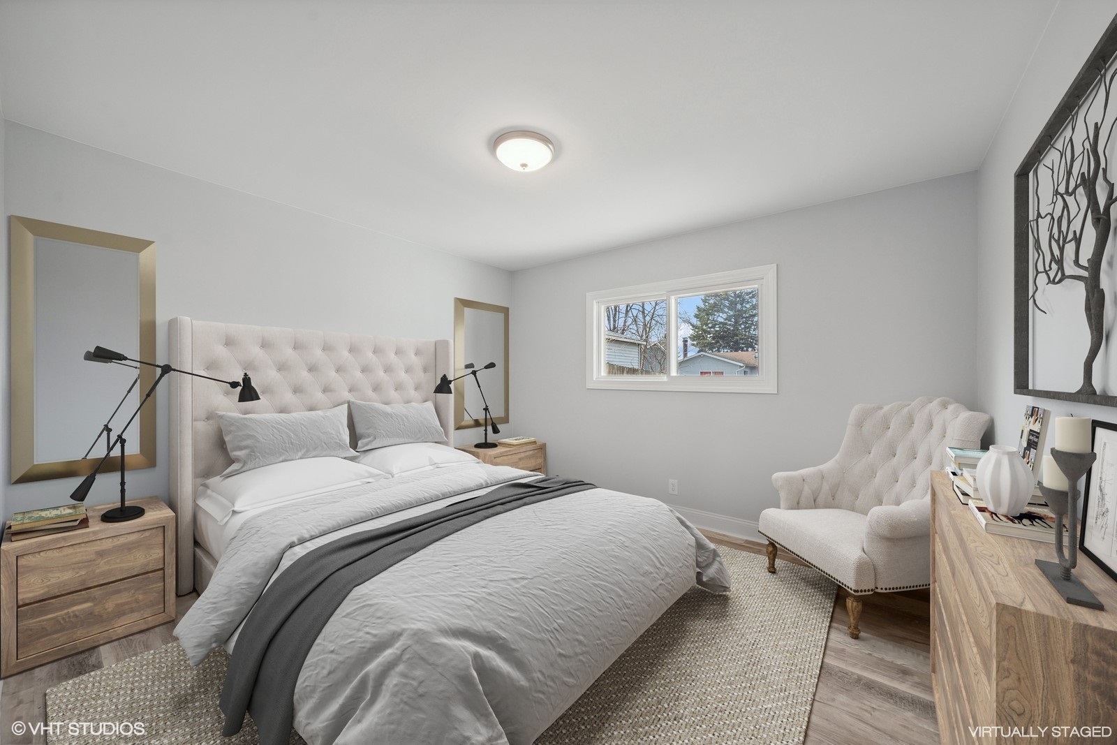 129 Springleaf Drive Bolingbrook, IL 60440 - Photo 8 of 14 a bedroom with bed and window