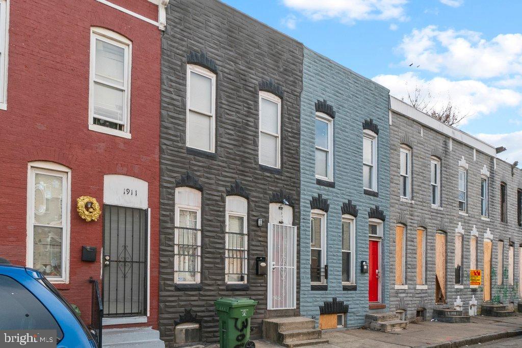1913 Christian Street Baltimore, MD 21223 - Photo 3 of 18 Colorful row homes with unique facades.